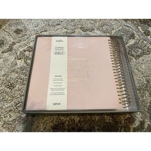 NIV Spiral-bound Illustrating Bible Softcover Pink FLAW Dayspring